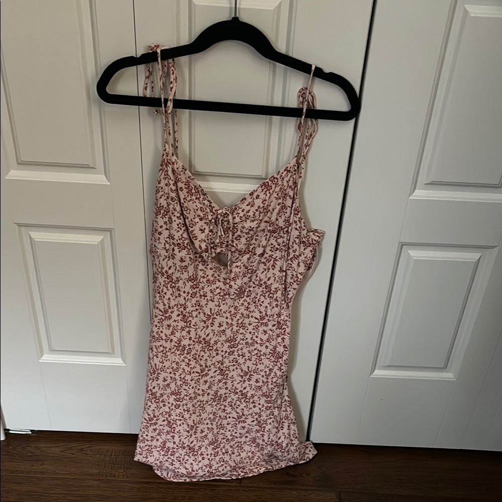 Floral Pink Women's Dress